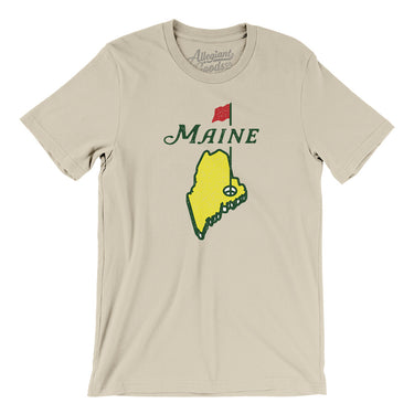 Maine Golf Men/Unisex T-Shirt-Allegiant Goods Co. Vintage Sports Apparel
