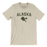 Alaska Pickleball Men/Unisex T-Shirt-Soft Cream-Allegiant Goods Co. Vintage Sports Apparel