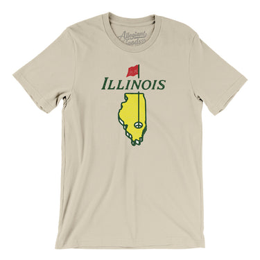Illinois Golf Men/Unisex T-Shirt-Allegiant Goods Co. Vintage Sports Apparel