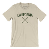 California Golf Men/Unisex T-Shirt-Soft Cream-Allegiant Goods Co. Vintage Sports Apparel