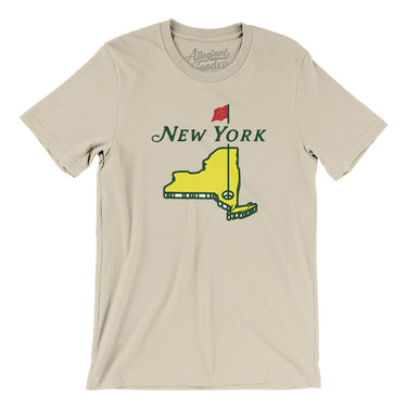 New York Golf Men/Unisex T-Shirt-Allegiant Goods Co. Vintage Sports Apparel