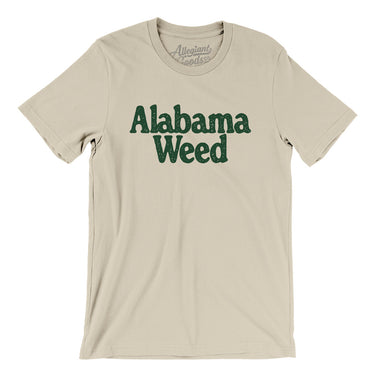 Alabama Weed Men/Unisex T-Shirt-Allegiant Goods Co. Vintage Sports Apparel