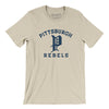 Pittsburgh Rebels Men/Unisex T-Shirt-Soft Cream-Allegiant Goods Co. Vintage Sports Apparel