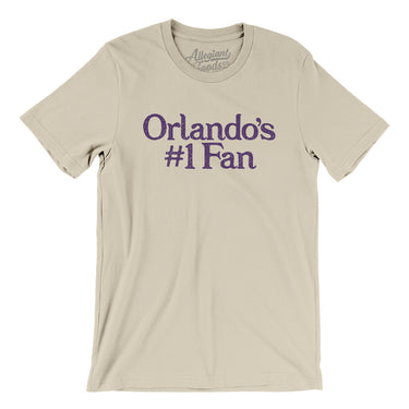 Orlando's Number 1 Fan Men/Unisex T-Shirt-Allegiant Goods Co. Vintage Sports Apparel
