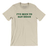 I've Been To San Diego Men/Unisex T-Shirt-Soft Cream-Allegiant Goods Co. Vintage Sports Apparel