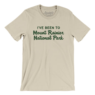 I've Been To Mount Rainier National Park Men/Unisex T-Shirt-Allegiant Goods Co. Vintage Sports Apparel