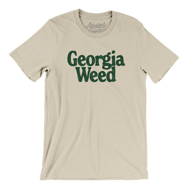 Georgia Weed Men/Unisex T-Shirt-Soft Cream-Allegiant Goods Co. Vintage Sports Apparel