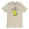 Georgia Golf Men/Unisex T-Shirt-Soft Cream-Allegiant Goods Co. Vintage Sports Apparel