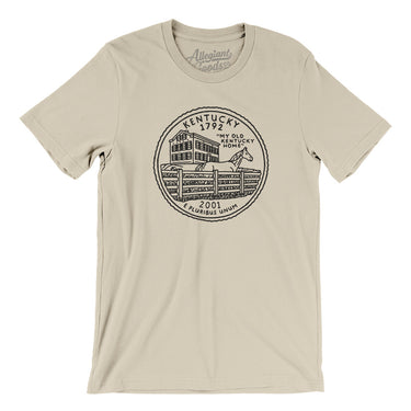 Kentucky State Quarter Men/Unisex T-Shirt-Allegiant Goods Co. Vintage Sports Apparel