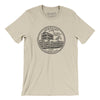 Kentucky State Quarter Men/Unisex T-Shirt-Soft Cream-Allegiant Goods Co. Vintage Sports Apparel