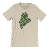 Maine Golf Course Men/Unisex T-Shirt-Soft Cream-Allegiant Goods Co. Vintage Sports Apparel