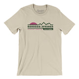 Borrego Springs Mountain Sunset Men/Unisex T-Shirt-Soft Cream-Allegiant Goods Co. Vintage Sports Apparel