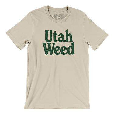 Utah Weed Men/Unisex T-Shirt-Allegiant Goods Co. Vintage Sports Apparel