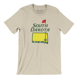 South Dakota Golf Men/Unisex T-Shirt-Soft Cream-Allegiant Goods Co. Vintage Sports Apparel