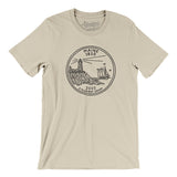 Maine State Quarter Men/Unisex T-Shirt-Allegiant Goods Co. Vintage Sports Apparel