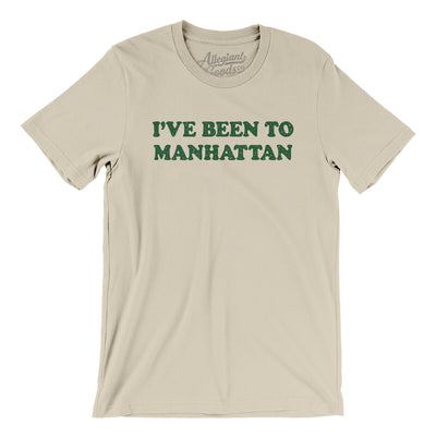 I've Been To Manhattan Men/Unisex T-Shirt-Soft Cream-Allegiant Goods Co. Vintage Sports Apparel