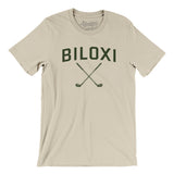 Biloxi Golf Men/Unisex T-Shirt-Soft Cream-Allegiant Goods Co. Vintage Sports Apparel