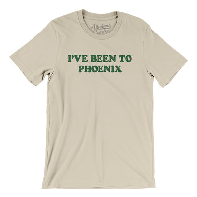 I've Been To Phoenix Men/Unisex T-Shirt-Soft Cream-Allegiant Goods Co. Vintage Sports Apparel