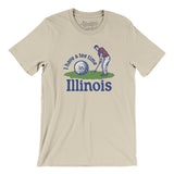 I Have A Tee Time In Illinois Men/Unisex T-Shirt-Soft Cream-Allegiant Goods Co. Vintage Sports Apparel