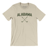 Alabama Golf Men/Unisex T-Shirt-Soft Cream-Allegiant Goods Co. Vintage Sports Apparel