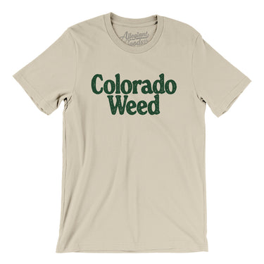 Colorado Weed Men/Unisex T-Shirt-Allegiant Goods Co. Vintage Sports Apparel