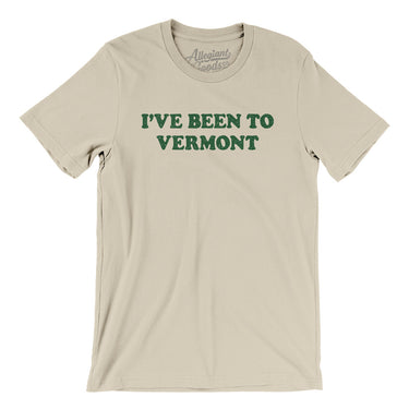 I've Been To Vermont Men/Unisex T-Shirt-Allegiant Goods Co. Vintage Sports Apparel