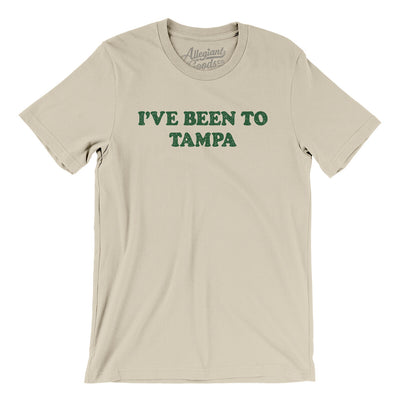 I've Been To Tampa Men/Unisex T-Shirt-Soft Cream-Allegiant Goods Co. Vintage Sports Apparel
