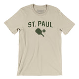 St. Paul Pickleball Men/Unisex T-Shirt-Soft Cream-Allegiant Goods Co. Vintage Sports Apparel
