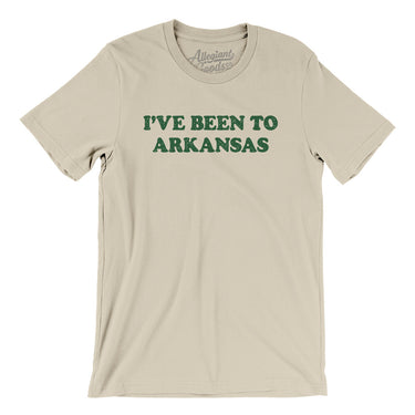 I've Been To Arkansas Men/Unisex T-Shirt-Allegiant Goods Co. Vintage Sports Apparel