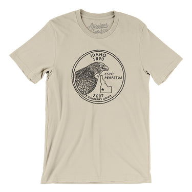 Idaho State Quarter Men/Unisex T-Shirt-Allegiant Goods Co. Vintage Sports Apparel