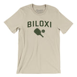 Biloxi Pickleball Men/Unisex T-Shirt-Soft Cream-Allegiant Goods Co. Vintage Sports Apparel