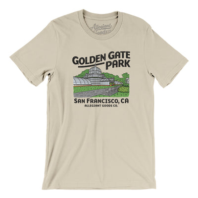 Golden Gate Park Men/Unisex T-Shirt-Soft Cream-Allegiant Goods Co. Vintage Sports Apparel