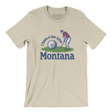 I Have A Tee Time In Montana Men/Unisex T-Shirt-Soft Cream-Allegiant Goods Co. Vintage Sports Apparel
