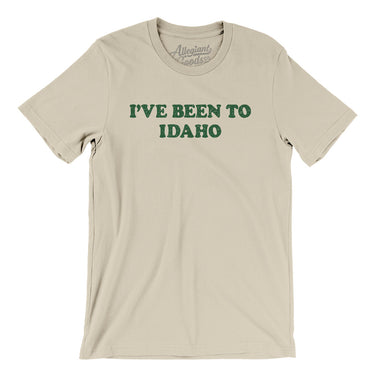 I've Been To Idaho Men/Unisex T-Shirt-Allegiant Goods Co. Vintage Sports Apparel