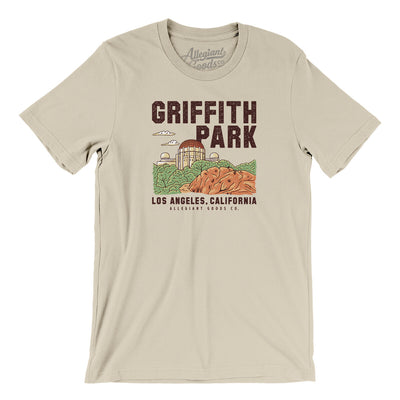 Griffith Park Men/Unisex T-Shirt-Soft Cream-Allegiant Goods Co. Vintage Sports Apparel