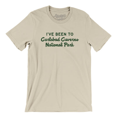 I've Been To Carlsbad Caverns National Park Men/Unisex T-Shirt-Soft Cream-Allegiant Goods Co. Vintage Sports Apparel