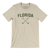 Florida Golf Men/Unisex T-Shirt-Soft Cream-Allegiant Goods Co. Vintage Sports Apparel