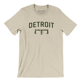 Detroit Cycling Men/Unisex T-Shirt-Soft Cream-Allegiant Goods Co. Vintage Sports Apparel