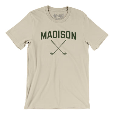 Madison Golf Men/Unisex T-Shirt-Soft Cream-Allegiant Goods Co. Vintage Sports Apparel