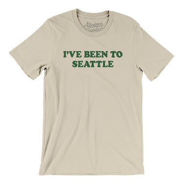 I've Been To Seattle Men/Unisex T-Shirt-Allegiant Goods Co. Vintage Sports Apparel