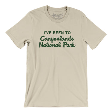 I've Been To Canyonlands National Park Men/Unisex T-Shirt-Allegiant Goods Co. Vintage Sports Apparel