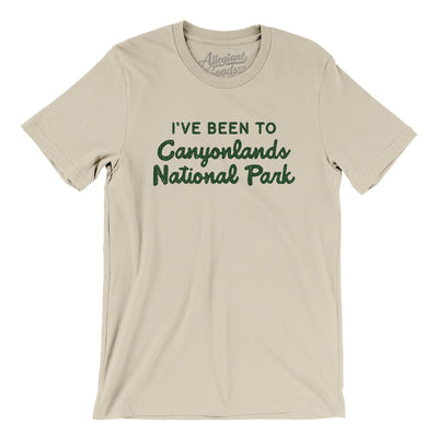 I've Been To Canyonlands National Park Men/Unisex T-Shirt-Soft Cream-Allegiant Goods Co. Vintage Sports Apparel