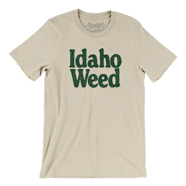 Idaho Weed Men/Unisex T-Shirt-Soft Cream-Allegiant Goods Co. Vintage Sports Apparel