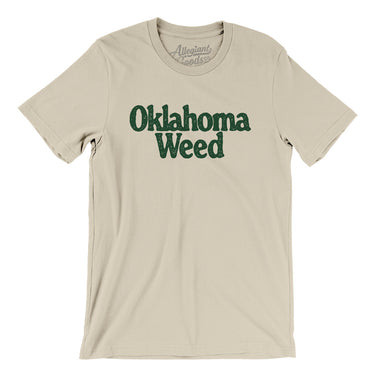 Oklahoma Weed Men/Unisex T-Shirt-Allegiant Goods Co. Vintage Sports Apparel