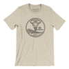 Montana State Quarter Men/Unisex T-Shirt-Soft Cream-Allegiant Goods Co. Vintage Sports Apparel