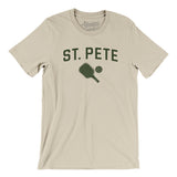 St. Pete Pickleball Men/Unisex T-Shirt-Soft Cream-Allegiant Goods Co. Vintage Sports Apparel