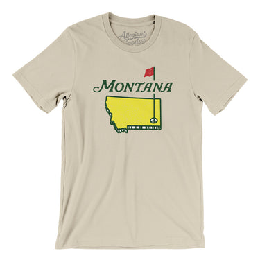 Montana Golf Men/Unisex T-Shirt-Allegiant Goods Co. Vintage Sports Apparel