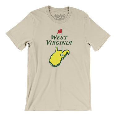 West Virginia Golf Men/Unisex T-Shirt-Allegiant Goods Co. Vintage Sports Apparel