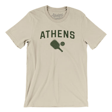 Athens Pickleball Men/Unisex T-Shirt-Soft Cream-Allegiant Goods Co. Vintage Sports Apparel