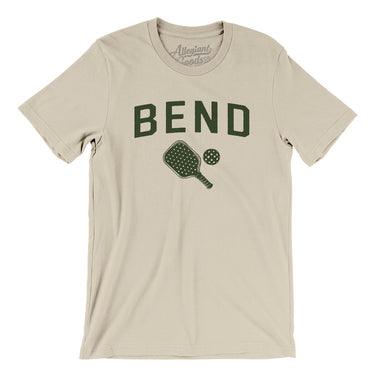 Bend Pickleball Men/Unisex T-Shirt-Soft Cream-Allegiant Goods Co. Vintage Sports Apparel